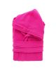 accappatoio in microspugna Wimbledon di Riviera fucsia chiuso