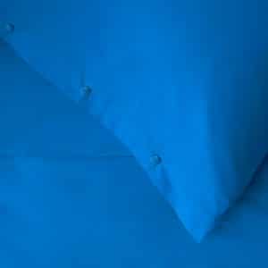 dettaglio federa blu oceano Clic Clac di Zucchi