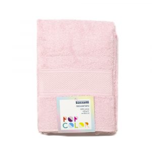 asciugamano con ospite Pop Color Bassetti rosa