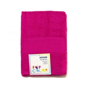 asciugamano con ospite Pop Color Bassetti ciclamino