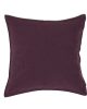 copricuscino arredo Velour granata