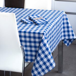 tovaglia a quadretti blu Campagnola di BTG