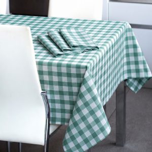 tovaglia a quadretti verdi Campagnola di BTG