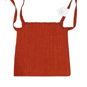 cuscino trapezio per sedia da cucina Ischia rosso mattone