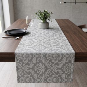 Runner centrotavola jacquard San Gimignano su misura Ambientato