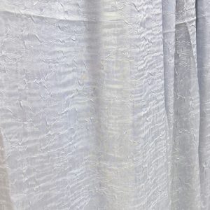 zoom tessuto per tenda stropicciato azzurro carta da zucchero